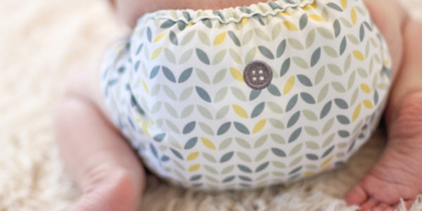 cloth diaper closeup