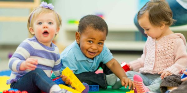 Babies in daycare.